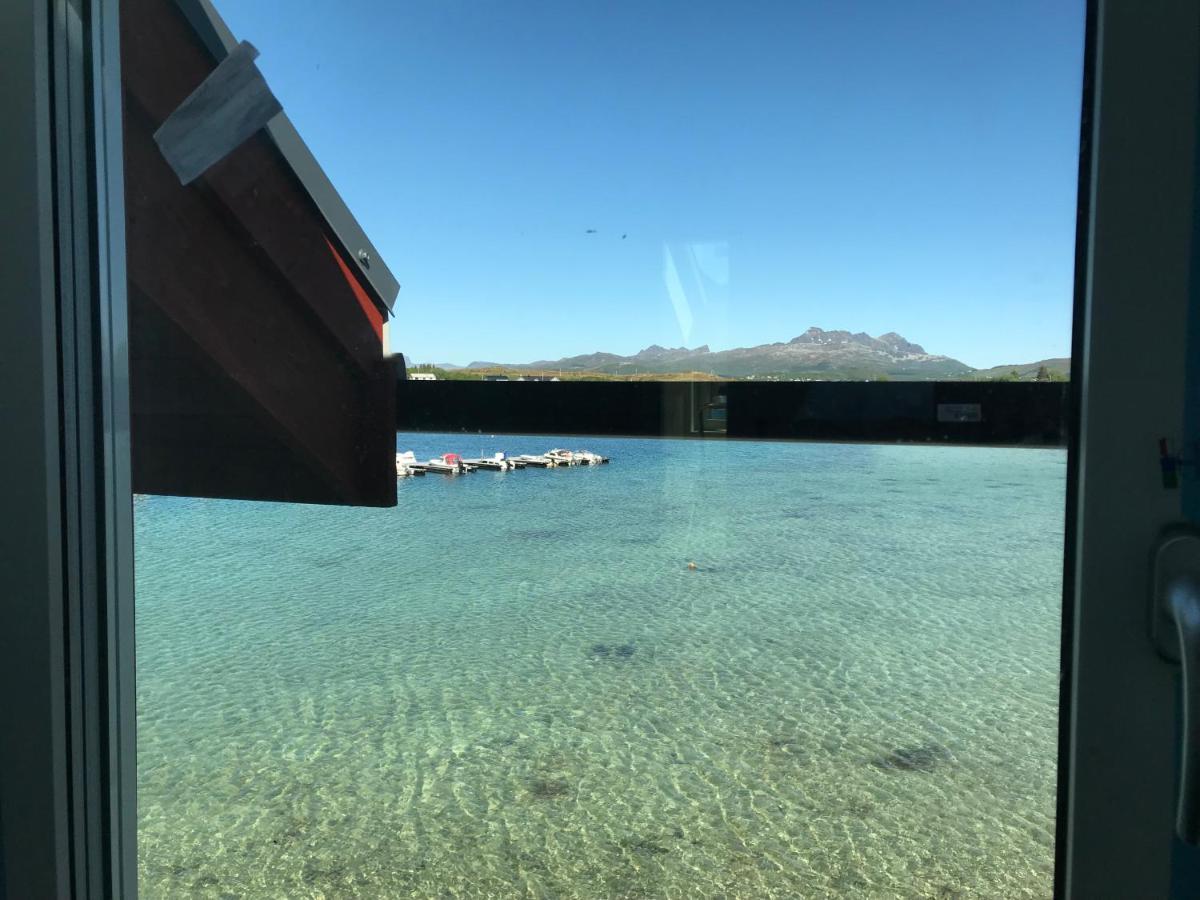 Nappstraumen Seafront Cabin Leknes Dış mekan fotoğraf