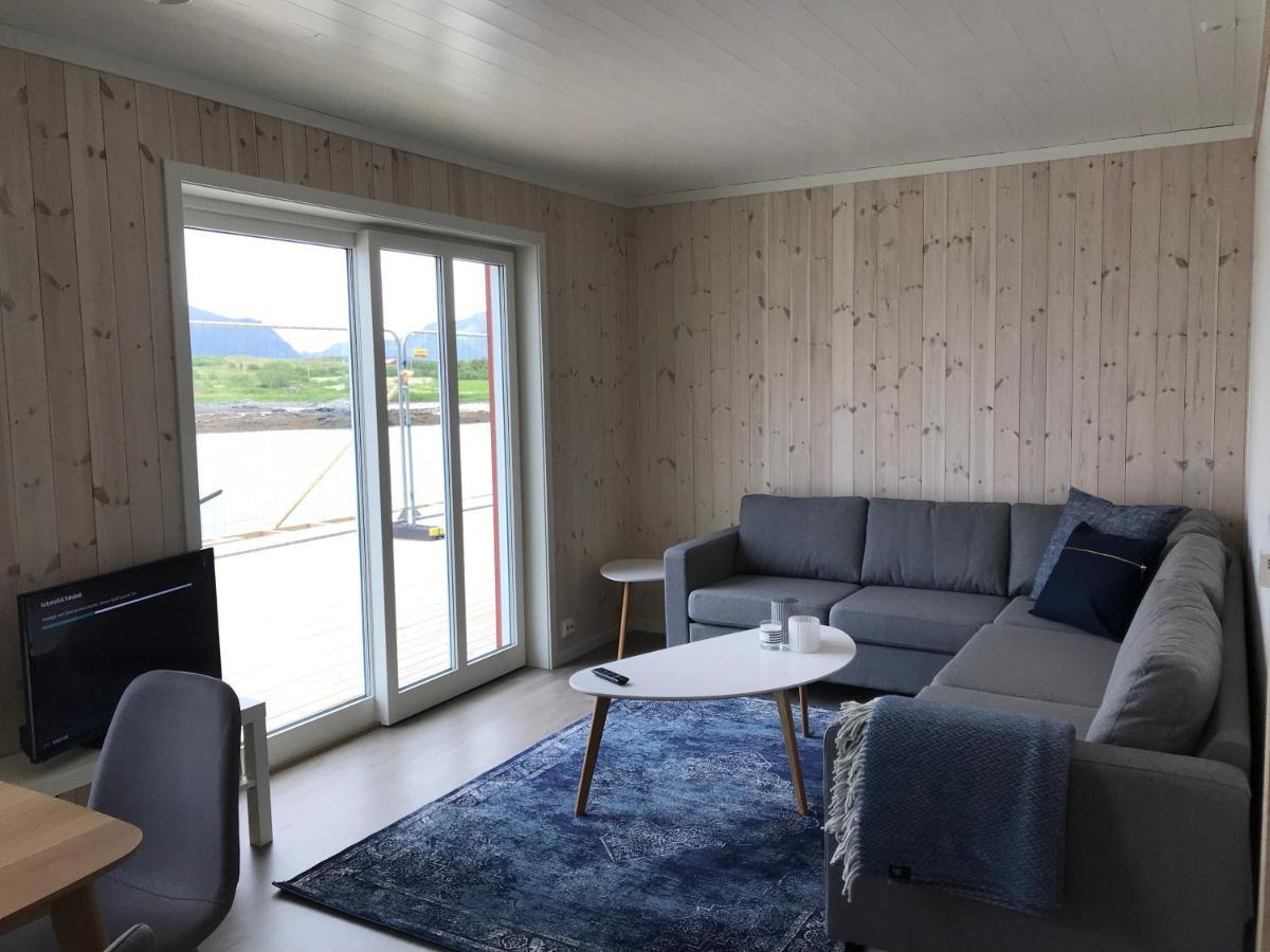 Nappstraumen Seafront Cabin Leknes Dış mekan fotoğraf